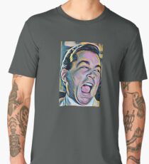 Ray Liotta Laugh mafia gangster movie Goodfellas painting Men's Premium T-Shirt
