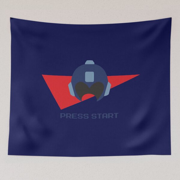 Item preview, Blue Bomber Start! designed and sold by Brokendan.