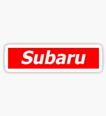 Subaru Supreme Sticker