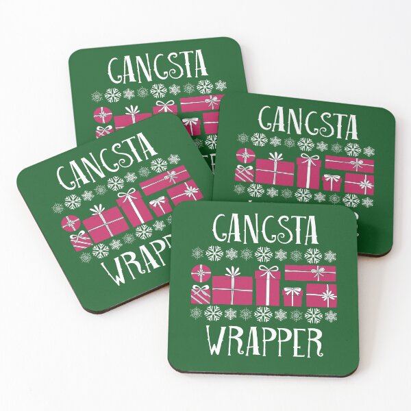 Item preview, Gangsta Wrapper Funny Christmas Gifts, Xmas Present designed and sold by sparkpress.