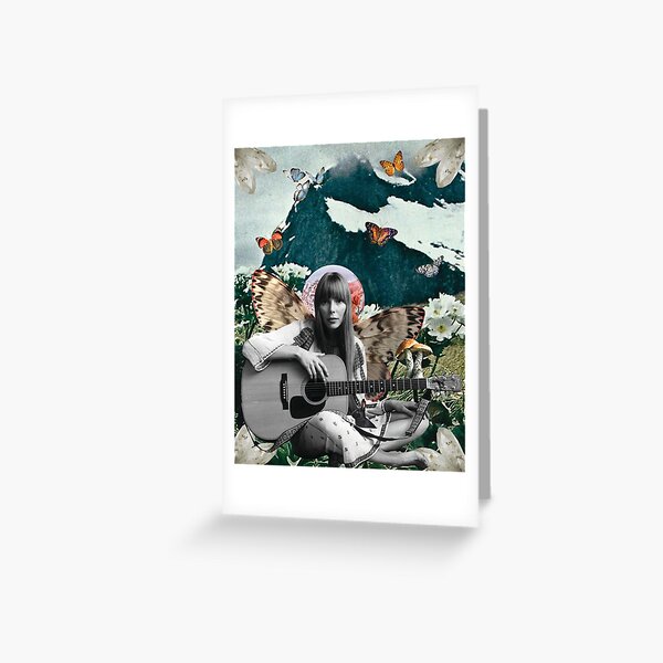 Joni Mitchell Greeting Card