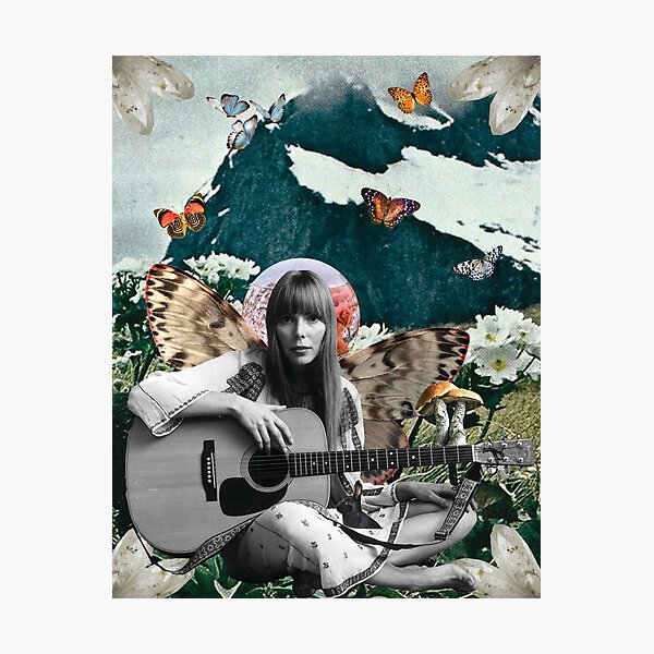Joni Mitchell Photographic Print
