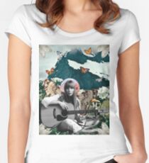Joni Mitchell Women's Fitted Scoop T-Shirt