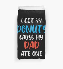 Donut Liebhaber Shirt Bettbezug