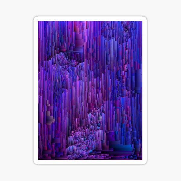 Item preview, Hidden Cave - Abstract Pixel Art designed and sold by Jennifer Walsh Design.