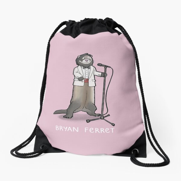 Bryan Ferret Drawstring Bag