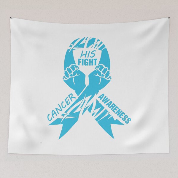 Item preview, His Fight Is My Fight Cancer Tshirt  designed and sold by Oles Bielienkyi.