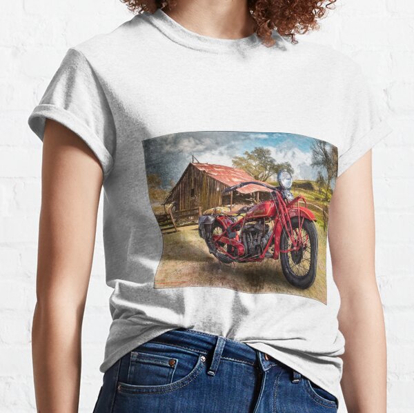 New Arrival vintage motorcycle Indians T-shirt Men Women 3D