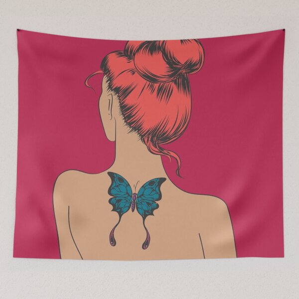Item preview, Tatuaje de mariposa designed and sold by ExpressionArts.
