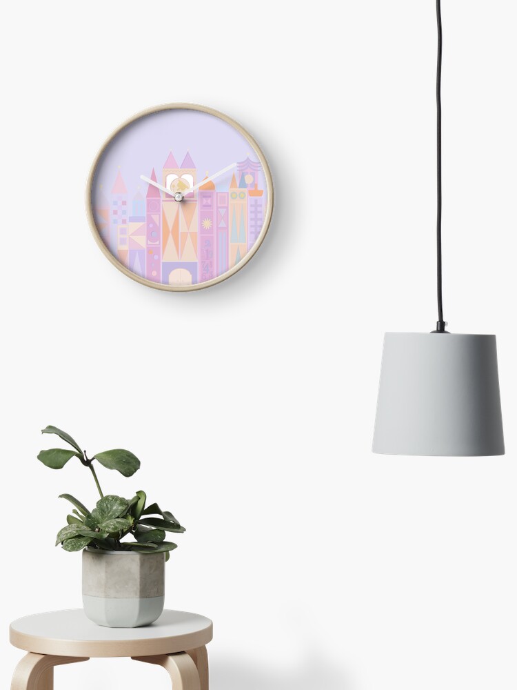 It S A Small World Clock By Marucs Redbubble