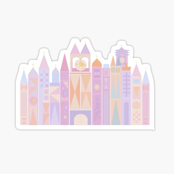 It's A Small World Sticker