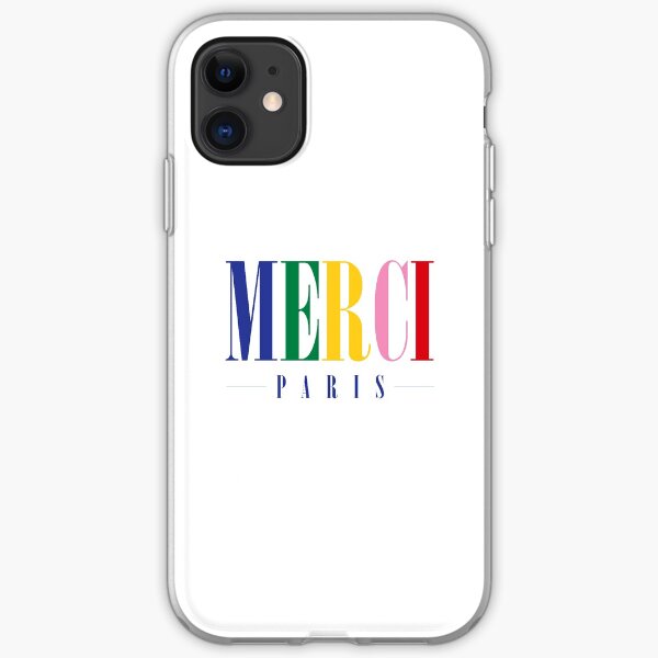 Merci Paris iPhone Soft Case