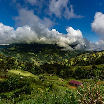 Artwork thumbnail, Uvita Mountain View by darren-j-mcleod