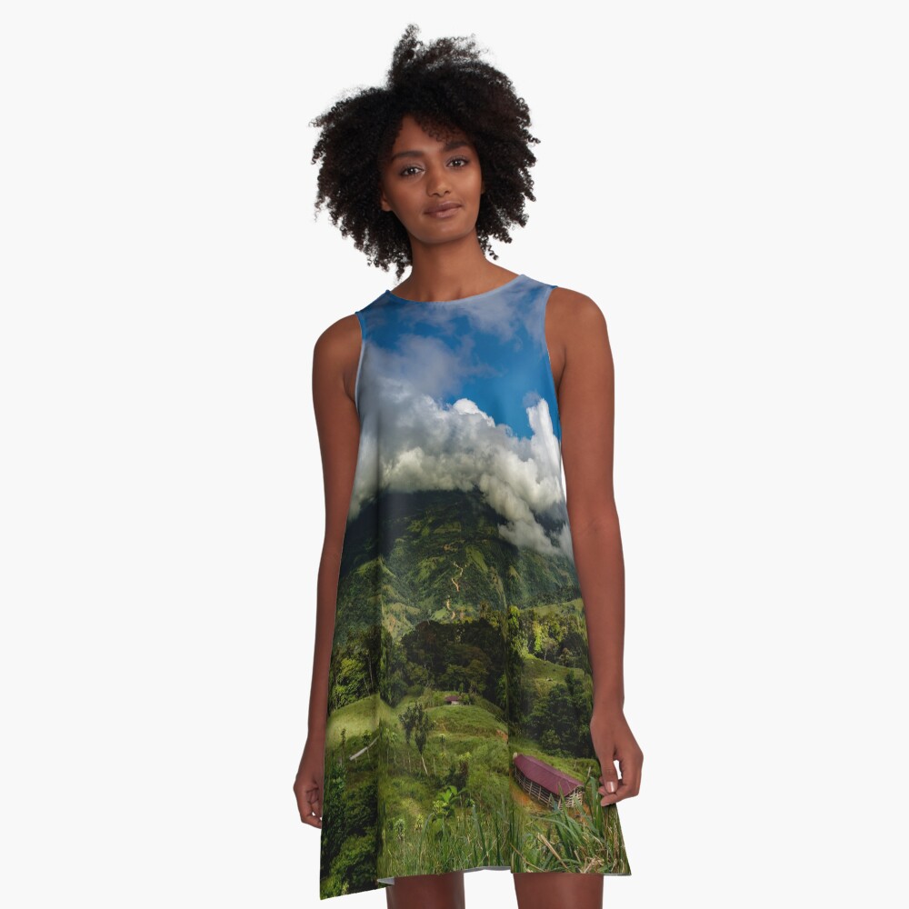 Item preview, A-Line Dress designed and sold by darren-j-mcleod.