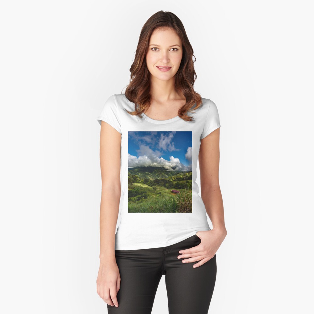 Item preview, Fitted Scoop T-Shirt designed and sold by darren-j-mcleod.