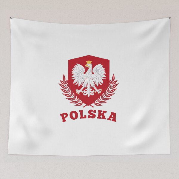 Artikelvorschau, POLEN POLSKA POLAND T-SHIRT  entworfen und verkauft von Chillaxo.