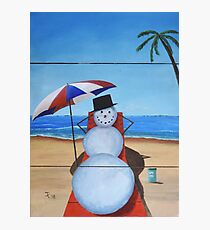 Lámina fotográfica "Vacaciones de Navidad" por John Kenward