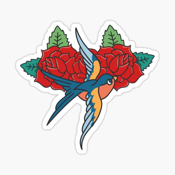 Item preview, ROSAS Y GOLONDRINAS designed and sold by macias.