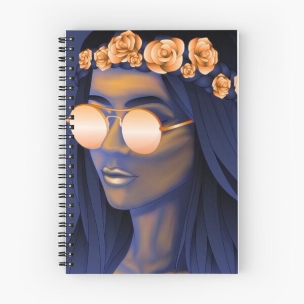 Item preview, Elegante chica hippie con gafas designed and sold by ExpressionArts.