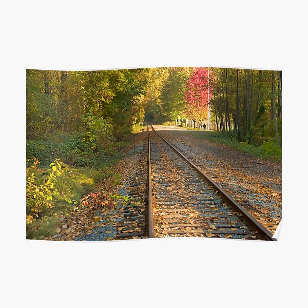 Autumn Tracks Poster