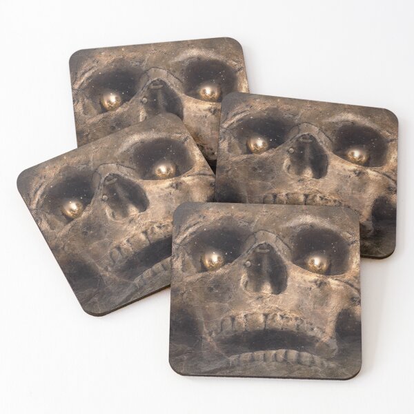 Item preview, Skull with yellow eyes designed and sold by Dator.