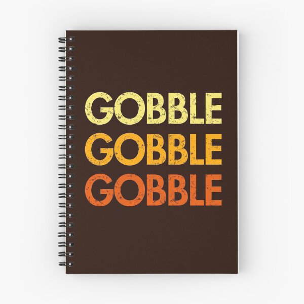 Item preview, Gobble Gobble Gobble (Retro Thanksgiving) designed and sold by BootsBoots.