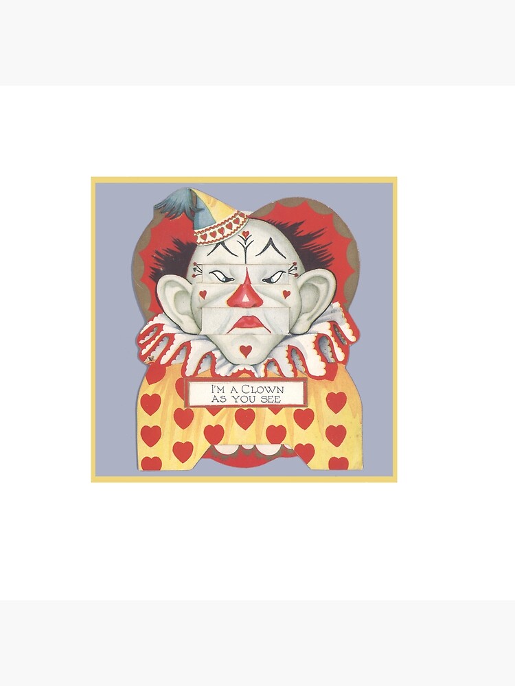 Clown Sightings Posters Redbubble - clown obby roblox