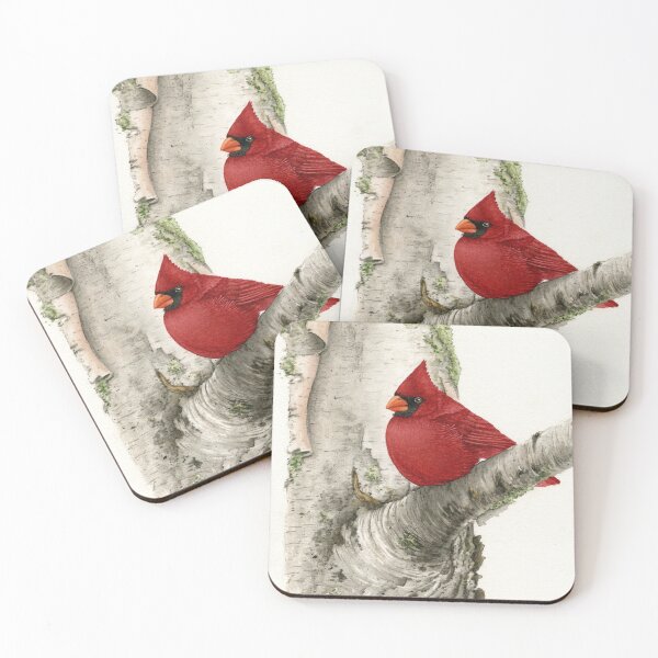 Item preview, Cardinal in Tree designed and sold by Tracy Lizotte Studios.