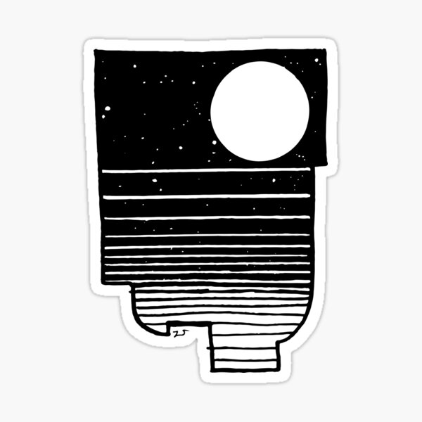 In Noctem Sticker