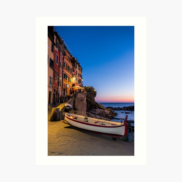 Sunset by the Seaside Art Print