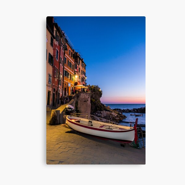 Sunset by the Seaside Canvas Print