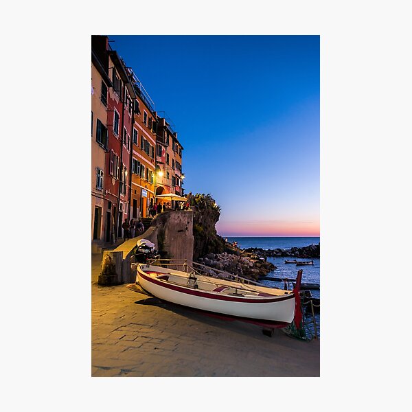 Sunset by the Seaside Photographic Print