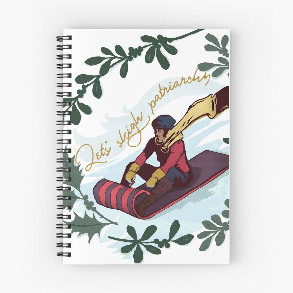Item preview, Let's Sleigh Patriarchy designed and sold by fabfeminist.