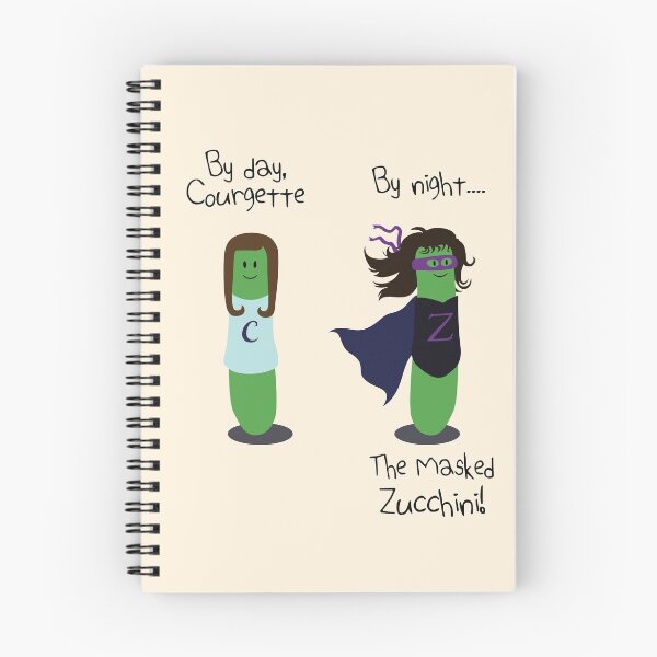 Item preview, Courgette and The Masked Zucchini: double-life of a vegetable superhero designed and sold by jezkemp.