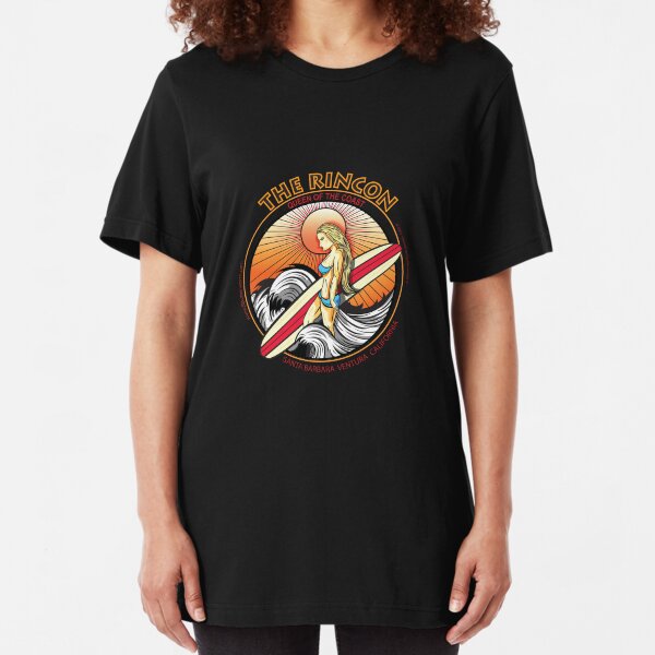 THE RINCON, QUEEN OF THE COAST Slim Fit T-Shirt