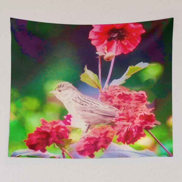 Item preview, Hood River Oregon - Bird Peace Garden designed and sold by IMAGETAKERS.