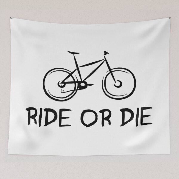 Item preview, cycling, ride or die designed and sold by claudiasartwork.