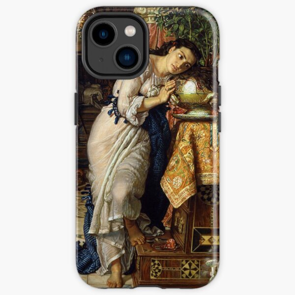 Isabella and the Pot of Basil - William Holman Hunt iPhone Tough Case