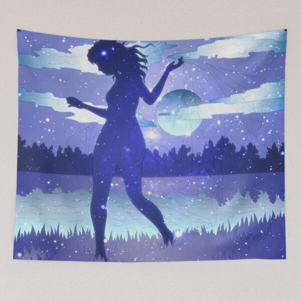 Aperçu de l'œuvre Blue Dancing Girl créée et vendue par ExpressionArts.