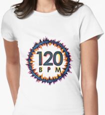 120 BPM Women's Fitted T-Shirt
