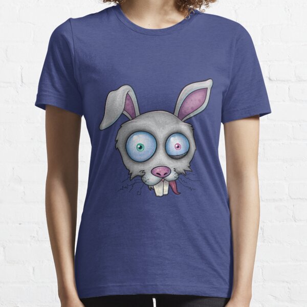 Level Of Crazy Bunny Funny Rabbit Gift' Unisex Baseball T-Shirt
