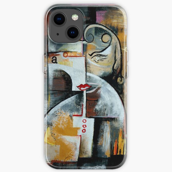 Mujer Funda blanda para iPhone