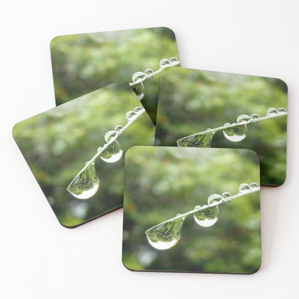 Item preview, hanging waterdrops on a leaf  designed and sold by 6059.