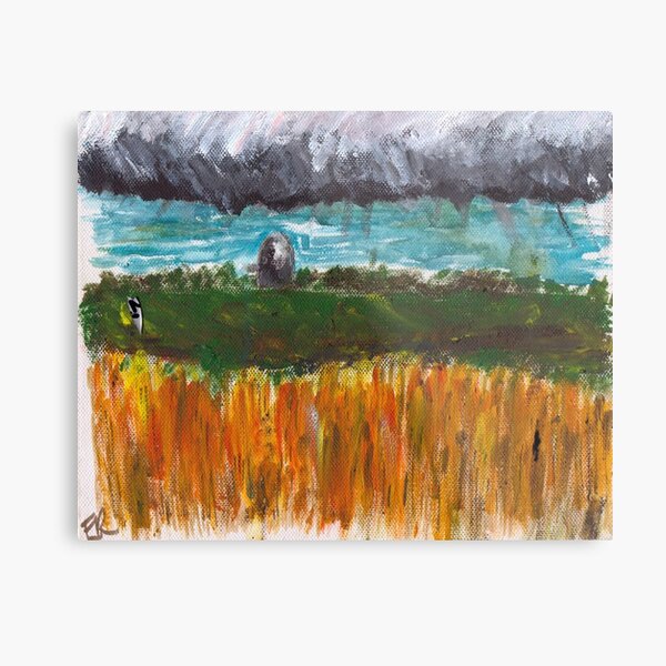 ...Windmill without sails Metal Print