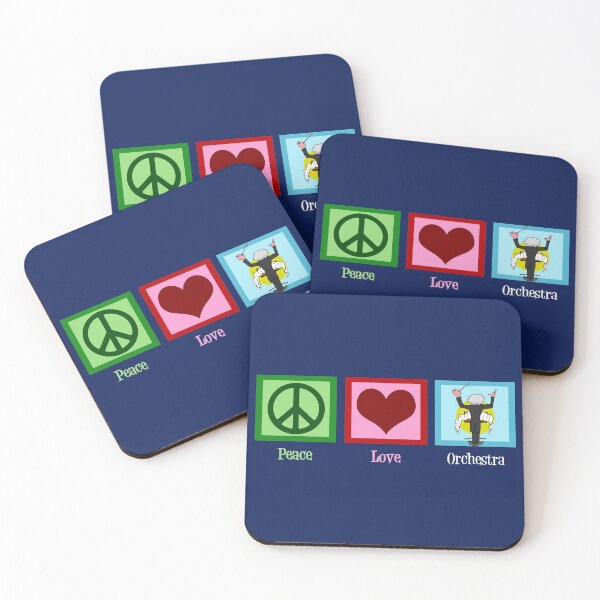 Item preview, Peace Love Orchestra designed and sold by Epic Love Designs.
