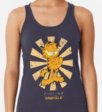 Camiseta con espalda nadadora Garfield Retro Japonés