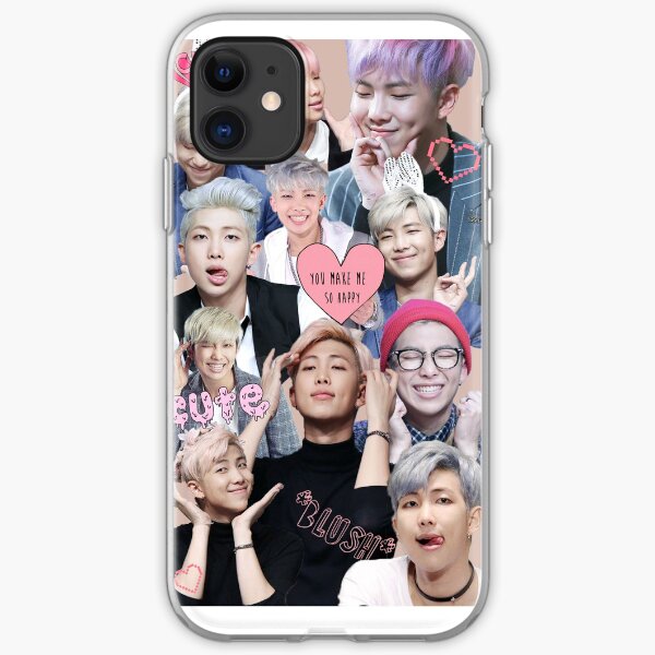 Pastel Namjoon Collage iPhone Soft Case