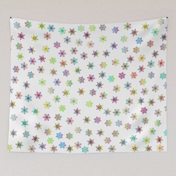 Item preview, Rainbow Snowflakes designed and sold by VibrantDesign.