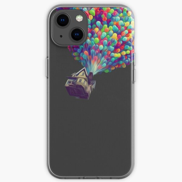 UP Ballons - Style à l'huile Coque souple iPhone