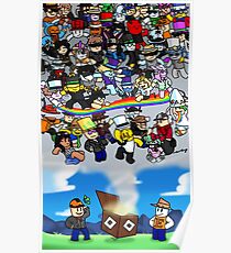 Roblox Posters Redbubble - powering imagination poster